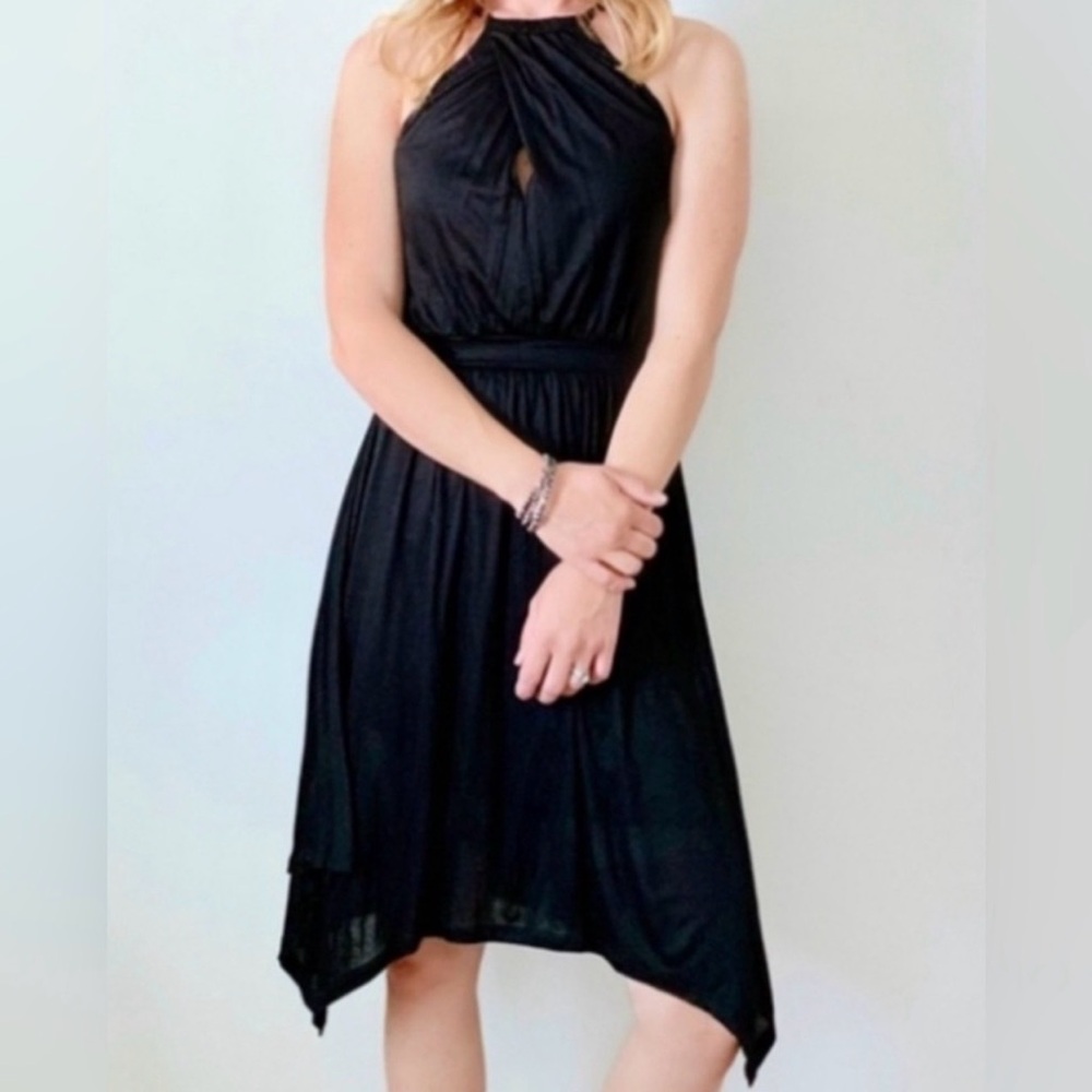 Moulinette Soeurs Black Asymmetrical Dress